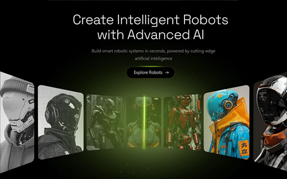 Intelligent Robots – صفحة هبوط - من أعمال انطلاق