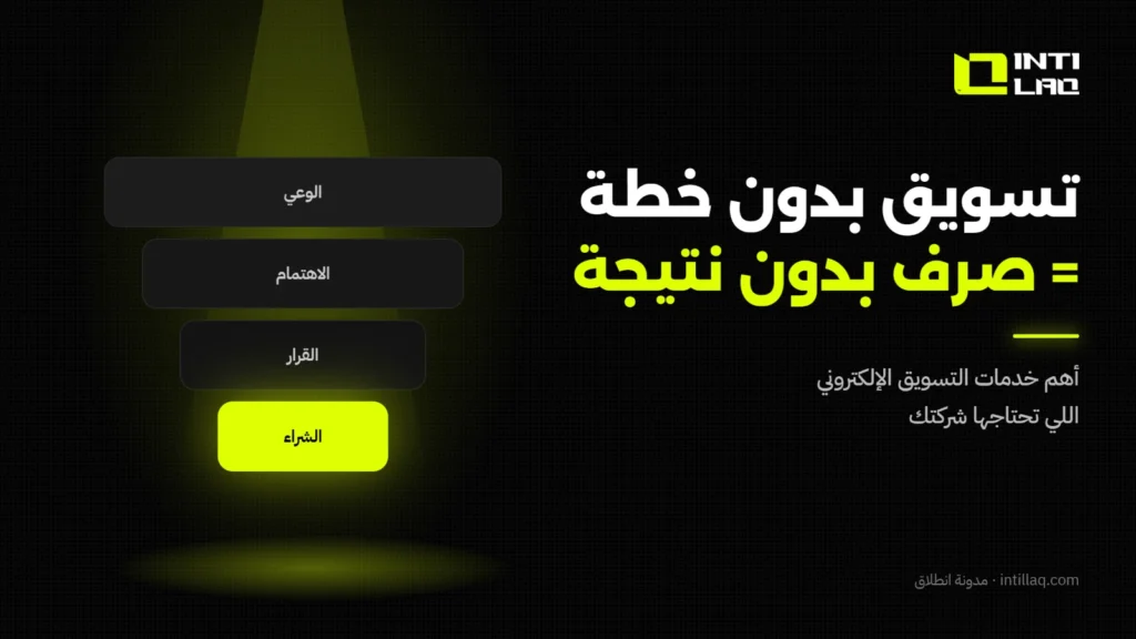 أهم خدمات التسويق الإلكتروني التي تحتاجها الشركات في السعودية - انطلاق